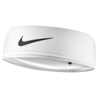 NIKE HEADBAND DRI-FIT FURY CLASSIC - WHITE