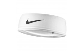 NIKE HEADBAND DRI-FIT FURY CLASSIC - WHITE