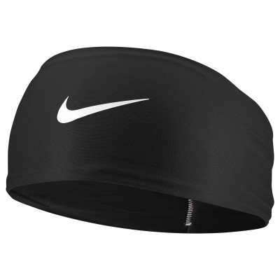 NIKE HEADBAND DRI-FIT FURY CLASSIC WIDE HEADBAND BLACK