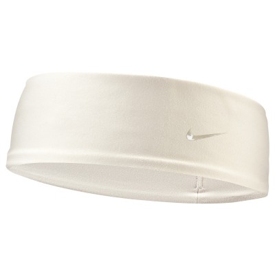 NIKE DRI-FIT FURY ELEVATE HEADBAND WHITE