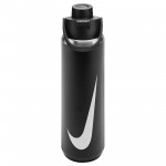 NIKE SS RECHARGE CHUG BOTTLE 24 OZ BLACK