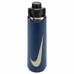 NIKE SS RECHARGE CHUG BOTTLE 24 OZ BLUE