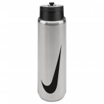 NIKE SS RECHARGE STRAW BOTTLE 24 OZ STEEL