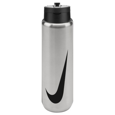 NIKE SS RECHARGE STRAW BOTTLE 24 OZ STEEL NIKE SS RECHARGE STRAW BOTTLE 24 OZ STEEL