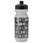 NIKE WATERBOTTLE BIG MOUTH 22OZ -GRAPHIC- CLEAR/BLACK