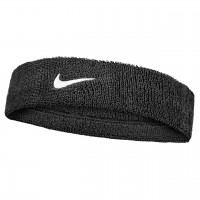 NIKE HEADBAND CLASSIC SWOOSH BLACK/WHITE