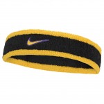 NIKE HEADBAND CLASSIC SWOOSH BLACK/PURPLE