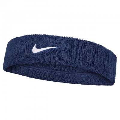 NIKE HEADBAND CLASSIC SWOOSH NAVY/WHITE