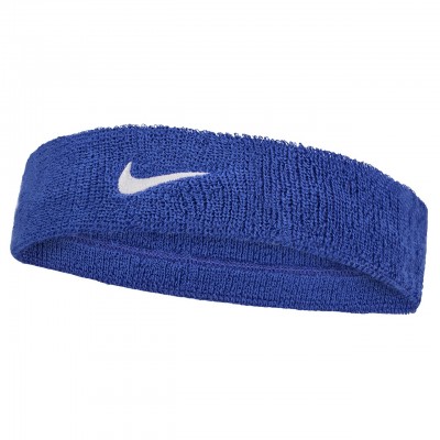 NIKE HEADBAND CLASSIC SWOOSH ROYAL/WHITE