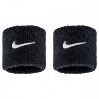 NIKE WRISTBAND CLASSIC SWOOSH BLACK/WHITE