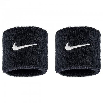 NIKE WRISTBAND CLASSIC SWOOSH BLACK/WHITE