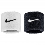 NIKE WRISTBAND CLASSIC SWOOSH BLACK/WHITE/BLACK