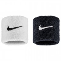 NIKE WRISTBAND CLASSIC SWOOSH BLACK/WHITE/BLACK