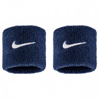 NIKE WRISTBAND CLASSIC SWOOSH NAVY/WHITE