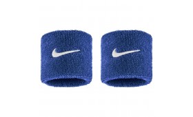 NIKE WRISTBAND CLASSIC SWOOSH ROYAL/WHITE
