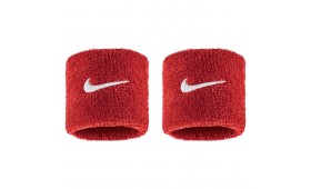 NIKE WRISTBAND CLASSIC SWOOSH RED/WHITE