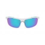 NIKE SUNGLASSES WINDTRACK RUN MATTE CLEAR/GREEN MIRROR