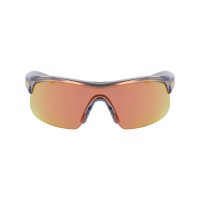 NIKE SUNGLASSES SHOW X1 SHINY WOLF GREY/ORANGE MIRROR