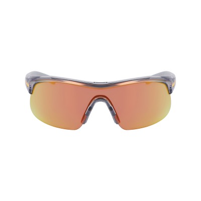NIKE SUNGLASSES SHOW X1 SHINY WOLF GREY/ORANGE MIRROR