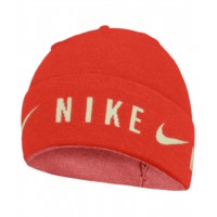 NIKE U DRI-FIT LIGHTWEIGHT KNIT CUFFED BEANIE RED