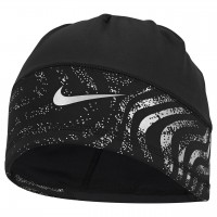 NIKE U DRI-FIT TERRA UNCUFFED BEANIE REFLECTIVE BLACK