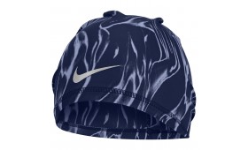 NIKE U DRI-FIT PEAK UNCUFFED BEANIE PRINTED BLUE NIKE U DRI-FIT PEAK UNCUFFED BEANIE PRINTED BLUE