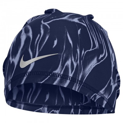 NIKE U DRI-FIT PEAK UNCUFFED BEANIE PRINTED BLUE