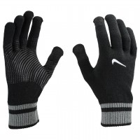 NIKE KNIT TECH AND GRIP TG GRAPHIC GLOVE BLACK