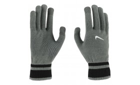 NIKE KNIT TECH AND GRIP TG GRAPHIC GLOVE GREY NIKE KNIT TECH AND GRIP TG GRAPHIC GLOVE GREY