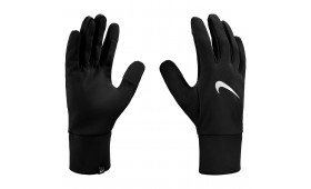 NIKE MENS THERMA-FIT FLEECE GLOVE BLACK NIKE MENS THERMA-FIT FLEECE GLOVE BLACK
