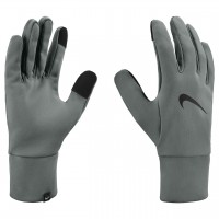 NIKE MENS THERMA-FIT FLEECE GLOVE GREY