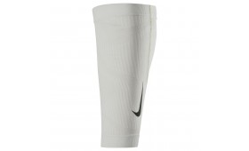 NIKE ZONED KNIT CALF SLEEVES WHITE NIKE ZONED KNIT CALF SLEEVES WHITE