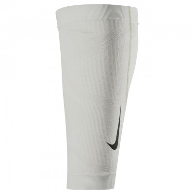 NIKE ZONED KNIT CALF SLEEVES WHITE