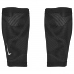 NIKE ZONED KNIT CALF SLEEVES BLACK