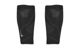 NIKE ZONED KNIT CALF SLEEVES BLACK NIKE ZONED KNIT CALF SLEEVES BLACK