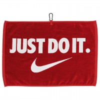 NIKE PERFORMANCE GOLF TOWEL- RED