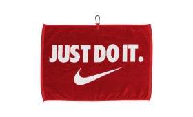 NIKE PERFORMANCE GOLF TOWEL- RED
