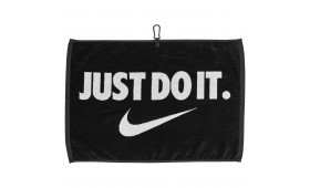 NIKE PERFORMANCE GOLF TOWEL- BLACK NIKE PERFORMANCE GOLF TOWEL- BLACK