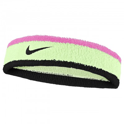 NIKE HEADBAND SWOOSH B.VOLT/PINK NIKE HEADBAND SWOOSH B.VOLT/PINK