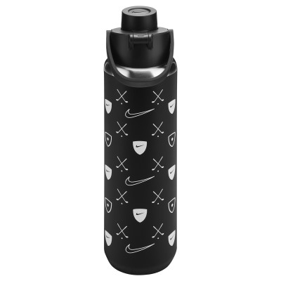 NIKE SS RECHARGE CHUG BOTTLE CHUG 24OZ GOLF BLACK NIKE SS RECHARGE CHUG BOTTLE CHUG 24OZ GOLF BLACK