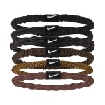 NIKE FLEX HAIR TIE 6PK CACAO NIKE FLEX HAIR TIE 6PK CACAO