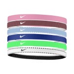 NIKE FLEX CLASSIC HEADBAND 6PK PINK RISE NIKE FLEX CLASSIC HEADBAND 6PK PINK RISE