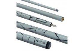 POWERGLIDE SNOOKER CUE F/GLASS ESTRELLA  2 PIECE 10MM 18oz