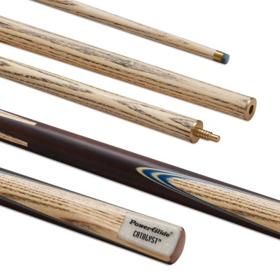 POWERGLIDE SNOOKER CUE CATALYST 2 PIECE  9.5MM