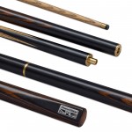 POWERGLIDE SNOOKER CUE EXIOS BROWN 2 PIECE  9.5MM 18oz