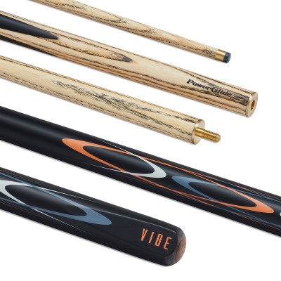 POWERGLIDE SNOOKER CUE VIBE 2 PIECE  10MM
