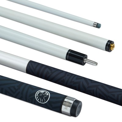POWERGLIDE CARBON POOL CUE QUANTA WHITE 2 PIECE 10MM