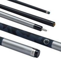 POWERGLIDE CARBON POOL CUE EMANATE GREY  2 PIECE 10MM