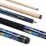 POWERGLIDE POOL CUE PSYCHEDELIC  2 PIECE 10MM