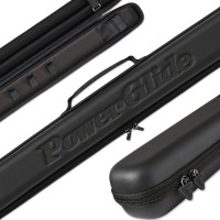 POWERGLIDE CUE CASE SVARTUR METALLIC BLACK 2 PIECE